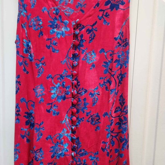 [M] Temptation Long Dress‎ Flowy Sleeveless Maxi Dress size Medium Beautiful - Picture 2 of 10
